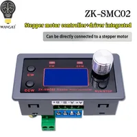 Module intégré de contrôleur et de pilote de moteur pas à pas ZK-SMC02, rotation CW/CCW, courant réglable 0-4A, 12-36V DC.