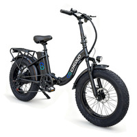 Vélo électrique tout-terrain à moteur brushless, pneus larges, 500W, pour le transport de marchandises