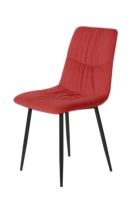 Chaise en velours de haute qualité, très vendue, pour restaurant et maison, chaise de salle à manger colorée