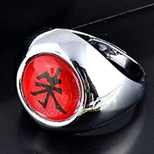 Vente en Gros Accessoires de Cosplay <span class=keywords><strong>Akatsuki</strong></span> Ninja Bagues d'Anime Réglables pour Femmes Hommes - Product Image 3