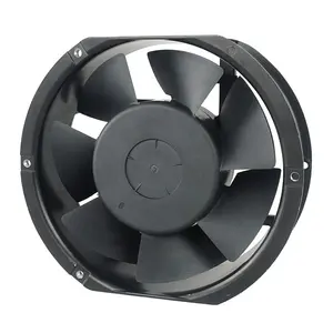 GX17251HBL 172X150X51MM 220VAC2650RPM çift bilyalı rulman 38W 6 inç eksenel akış soğutma fanları yüksek hava hacmi oval fan