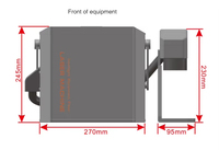 Machine de marquage laser de bonne qualité 20W 30W 50W Marqueur laser à fibre portable pour pneus