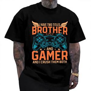 Camisetas Urbanas Unisex con Estampados Divertidos, Ropa Esencial para Hombre, Tops, Regalo para Papá, Ropa Deportiva, Camisetas con Estampados Hechas en EE. UU. - Product Image 1