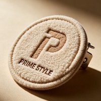 Patchs brodés écologiques en feutre non tissé à coudre, broderie soluble à l'eau pour vêtements, chapeaux et sacs