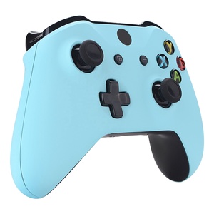 Coque avant EXtremeRate Heaven Blue, coque arrière Soft Grip pour manette Xbox One X S - Product Image 3
