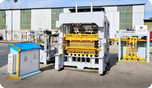 <span class=keywords><strong>Qt8</strong></span>-<span class=keywords><strong>15</strong></span> Automático <span class=keywords><strong>8</strong></span> Polegadas Bloco Oco Fazendo Máquinas Cimento Concreto Cor Paver Solid Brick Molding Maker Press Machine - Product Image 2