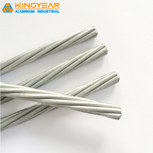 Alambre de acero galvanizado (GSW) simple o trenzado IEC61089 ASTM A475 BS185 AS1222.1 GB/T 1179 Estándar 7/2.36 7/1.8 7/3.25 19/1.25 - Product Image 5