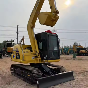 Componentes originales usados Komatsu excavadora de 7 toneladas PC70 Excavadora hidráulica de segunda mano sobre orugas con motor de núcleo y motor - Product Image 6