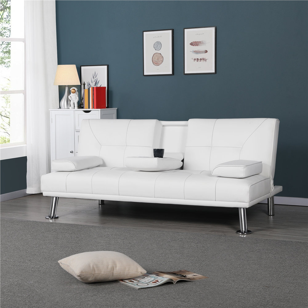 White Faux Leather