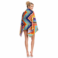 Wholesale Summer Personalized Sublimation Printed Quick Dry Oversized Microfiber Sand Free Custom Logo Beach Towels