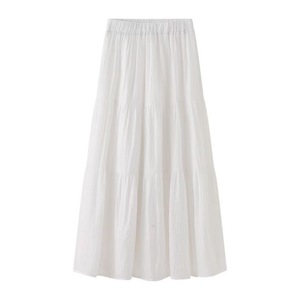 White Off The Shoulder A Line Midi Dress With Pleated Skirt Elegant French Style Solid Color One Shoulder Summer Dress - Product Image 5