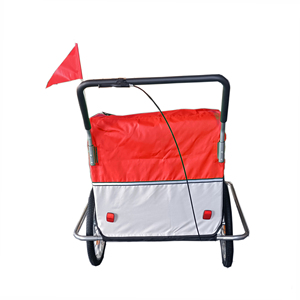 Grande <span class=keywords><strong>poussette</strong></span> pour <span class=keywords><strong>chien</strong></span> de compagnie et vélo vélo, porte-animaux de compagnie - Product Image 3