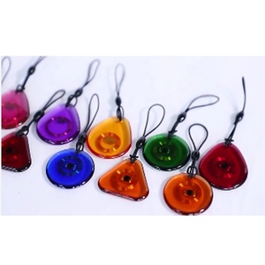 Custom Programmable Rfid Digital Keyfob Social Media Pvc Epoxy Tap Epoxy Nfc Keychain - Product Image 6