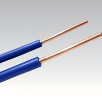 Câble en alliage de cuivre massif 2,5 mm 4 mm, fil électrique CCA OFC 1,5 mm 6 mm 10 mm 16 mm 25 mm 50 mm, câblage domestique 450/750V, prix usine