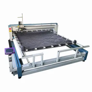 Servo Type Computerized Single-head Needle Mattress Quilting Machine For Bedcover And Comforter