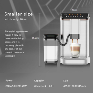 Machine à café commerciale automatique expresso Cappuccino Latte, cafetière écologique entièrement automatique - Product Image 2