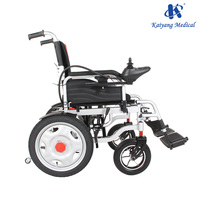 Fauteuil roulant électrique pliable en aluminium, produits de réadaptation, fauteuil roulant électrique léger, fauteuil roulant portable