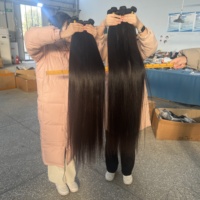 Cheveux Bruts Vietnamiens en Gros, Lots de Tissage Lisses Raides, Grand Stock, Cheveux Vierges de Qualité Supérieure, 100% Cheveux Remy