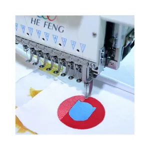 HeFeng Commercial computer high quality embroidery machine industrial sewing machine high speed embroidery