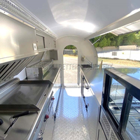 ALLBETTER-Chariot mobile personnalisé pour cuisine, restauration, fourgons, cônes de neige, gaufres, glaces, café, petite remorque alimentaire
