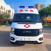 Nouveau Camion Diesel Manuel Professionnel Personnalisé Ruitu JMC pour Ambulance, Transmission 4x2/4x4, Origine Hubei, Longueur 3-8m, Émissions Euro 4