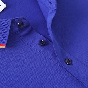 225 GSM 5A Anticuerpos antibacterianos Olor Antiácaros 96% Island Algodón 4% Spandex Camisetas de golf personalizadas - Product Image 4