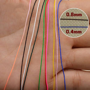 50pcs 45米0.8毫米尼龙绳线中国结马绳线手镯编织串珠工艺<span class=keywords><strong>DIY</strong></span>珠宝绳线 - Product Image 5