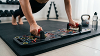 Planche de fitness pliable multifonctionnelle en ABS pour exercices abdominaux, utilisation à domicile, unisexe