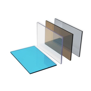 Lastre in <span class=keywords><strong>Policarbonato</strong></span> <span class=keywords><strong>Trasparente</strong></span> Resistenti alle Intemperie 1-20mm Antiesplosione per Design Moderno <span class=keywords><strong>di</strong></span> Tetti in Cantieri Edili - Product Image 3