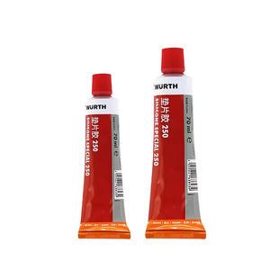 Genuine Wurth silicone <b>sealant</b> 250 elastic silicone <b>sealant</b> <b>for</b> engines and bodies, used <b>for</b> <b>gaskets</b> transmissions - Product Image 1