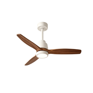Ventilador de techo contemporáneo de 3 aspas con luz LED para dormitorio, sala de estar y proyectos de interior - Product Image 2