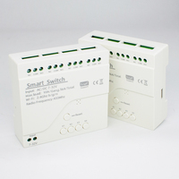 E0803 Interrupteur intelligent Tuya 4 canaux Module WIFI Télécommande USB 12V 24V 7-32V Récepteur RF Relais intelligent 10A Comprend un boîtier gratuit