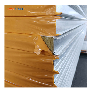 Tùy Chỉnh Hiện Đại Mát Phòng Kim Loại Nhà Thiết Kế Tùy Chỉnh Kết Cấu Thép Với <span class=keywords><strong>Rock</strong></span> Len Bánh Sandwich Tấm Cho Xây Dựng - Product Image 4