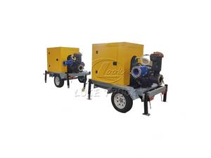 4 Wheel Sewage Suction Trailer With Independent Power Unit | High Pressure Washing Trailer Factory Custom Export - Product Image 1
