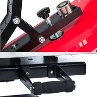 Presse à chaud automatique à double plateau, machine de transfert par sublimation haute efficacité pour T-shirts 15x15/16x20/16x24 pouces