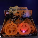 Decorazione LED a Forma di Teschio di Ragno Luminoso per Halloween, Candela Elettronica in Plastica per Atmosfera Festiva e Allestimento Feste