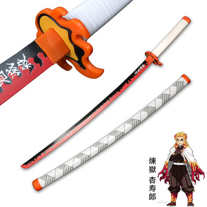 Espada de juguete Katana de madera, accesorio barato de fábrica, <span class=keywords><strong>Cosplay</strong></span> de <span class=keywords><strong>Anime</strong></span> - Product Image 3