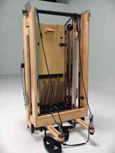 Cama Plegable de Madera de Roble y Aleación de Aluminio para Pilates, con Diseño Plegable y Color Personalizable, para Estudio de Pilates en Casa - Product Image 3