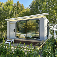 Rumah Kapsul Pintar F16 Tiny, Perakitan Cepat, Rumah Modular Prefab untuk Hotel, Hunian, Toko, dan Perkemahan
