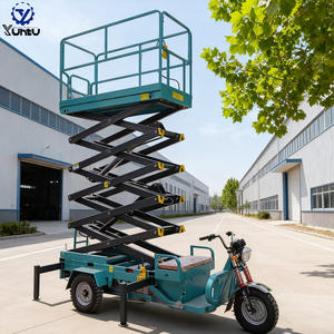 Plateforme élévatrice hydraulique à roues pour l'entretien en atelier, fonctionnement facile, performances stables, approuvée CE ISO, hauteur de levage de 6 m à 18 m - Product Image 6