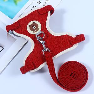 الحيوانات الأليفة المشي في الهواء الطلق خنزير غينيا تسخير قابل للتعديل الأرنب تسخير المقود - Product Image 6