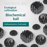 Boules bio en PVC pour filtre d'aquarium, support de culture de bactéries nitrifiantes, coton biochimique, vente en gros