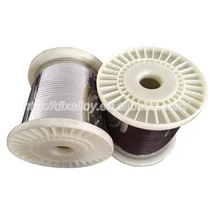 Wholesale bright Acid white Oxidized Spool Coil electric heat cr20ni80 cr30ni70 nichrome high resistance flat wire ribbon