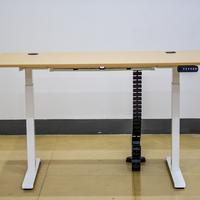 Assemblage facile Meuble de bureau simple Chaîne câblée Bureau multifonctionnel à chaîne serpent avec chaîne câblée magnétique en plastique de nouveau style