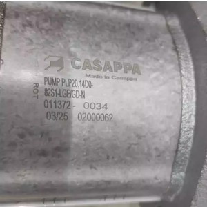 ปั๊มเกียร์ Casappa รุ่น PLP30 22 27 34 38 43 51 ปั๊มน้ำมันไฮดรอลิกแบบโรตารี่ไฟฟ้า  วัสดุอะลูมิเนียมหล่อ ผลิตในอิตาลี - Product Image 3