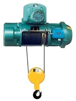 Palans électriques à câble de 3 à 10 tonnes équipés d'un moteur, hauteur de levage maximale de 30 m, idéal pour les travaux de levage de matériaux en entrepôt