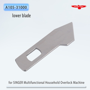 <span class=keywords><strong>Lame</strong></span> d'aigle doré pour SINGER Multifonctionnel Ménage Overlock Machine <span class=keywords><strong>Lame</strong></span> Inférieure A105-31000 Machine À Coudre Pièces 1PCS - Product Image 3