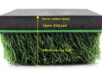 Tapis de golf pour tee, tapis de gazon pour practice de golf, tapis de frappe pour driving range, tapis de simulation de golf
