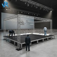 Table de DJ portable en aluminium de haute qualité, pliable, mobile, pour bar de nuit et événements