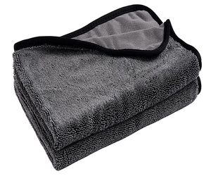कारखाने की आपूर्ति 90x70cm बड़े मुड़ पाश Microfibre तौलिए <span class=keywords><strong>Microfiber</strong></span> कपड़ा कार धोने सूखी तौलिए ऑटो का ब्यौरा कार सुखाने तौलिया - Product Image 1